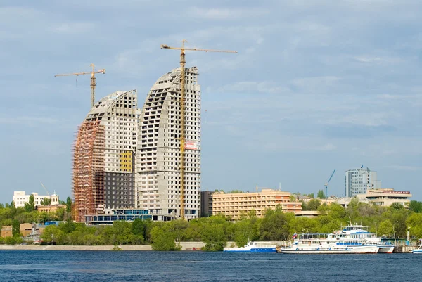 stock image Buildings-twins