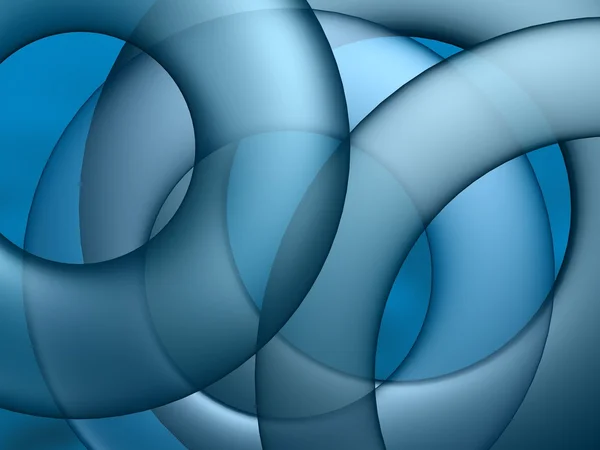 Blue abstract buis — Stockfoto