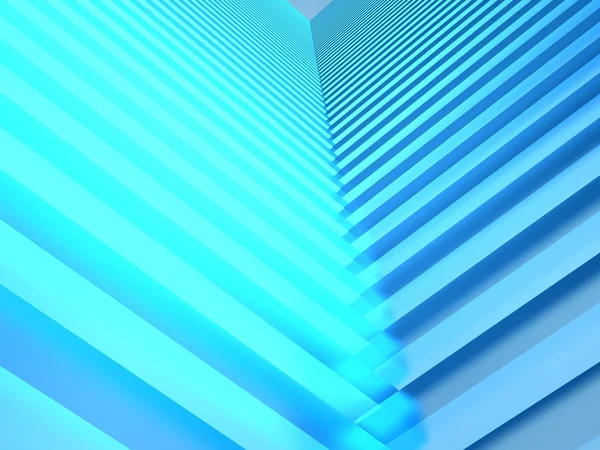 Blauwe abstracte blokken — Stockfoto