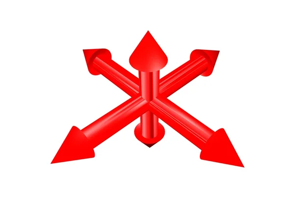 Guide arrow — Stock Photo, Image