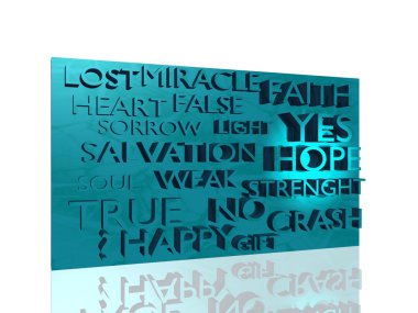 Sculpture with words clipart