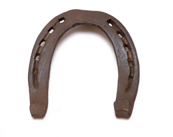 Scarpa da cavallo arrugginita — Foto Stock