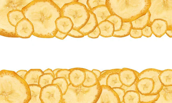 Sfondo di banane mature — Foto Stock
