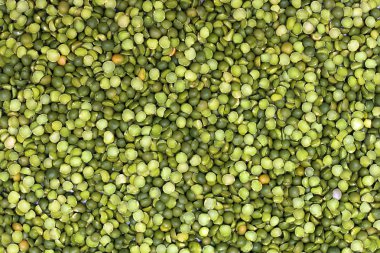 Background texture with green peas clipart