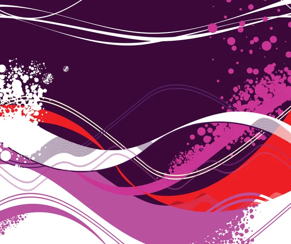Papel de pared en color violeta con — Archivo Imágenes Vectoriales