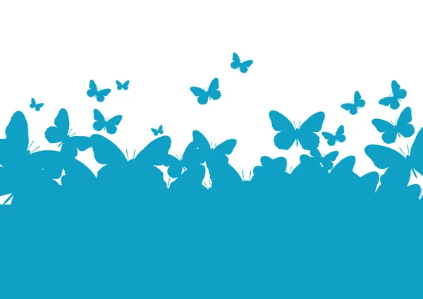 Ściany papieru szablon motyla — Wektor stockowy