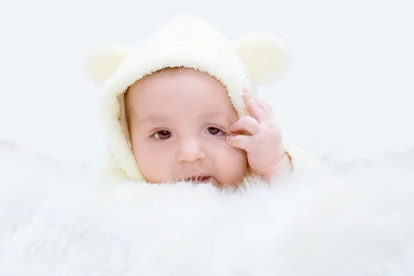 The newborn boy — Stock Photo, Image