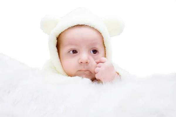 De pasgeboren jongen — Stockfoto
