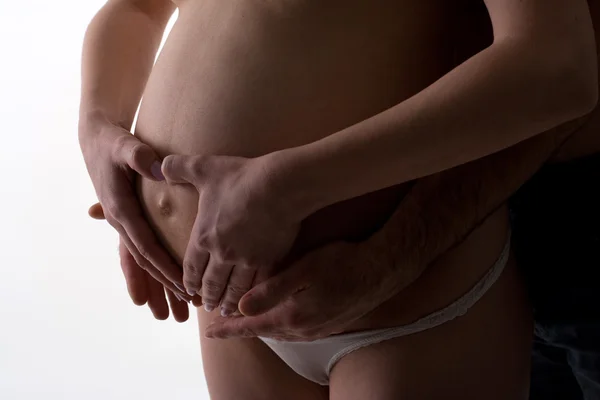La femme enceinte — Photo
