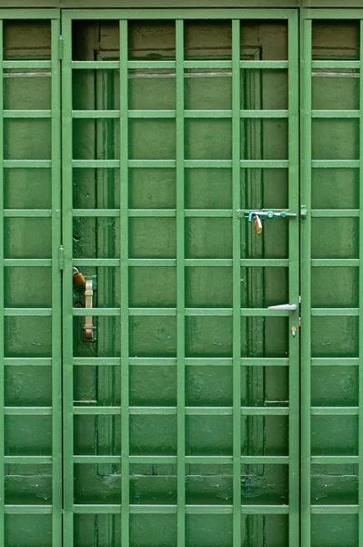 Green door — Stock Photo, Image