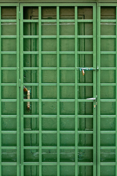 Зеленая дверь
