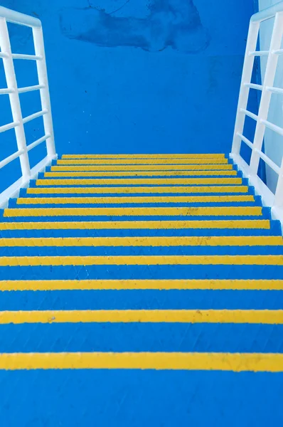 금속 계단 — 스톡 사진