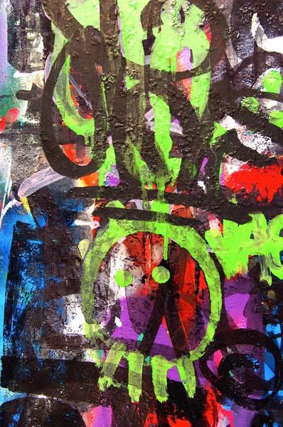 Grafiti sokak sanatı — Stok fotoğraf