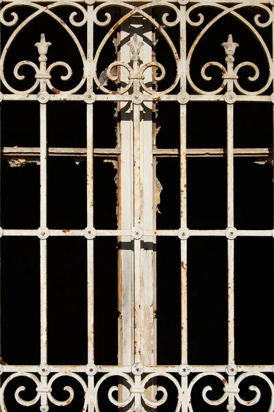Vintage metal window — Stock Photo, Image
