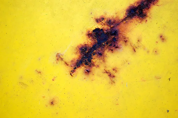 黄色の金属のテクスチャ — ストック写真