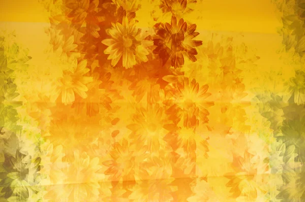 Grunge floral patroon — Stockfoto