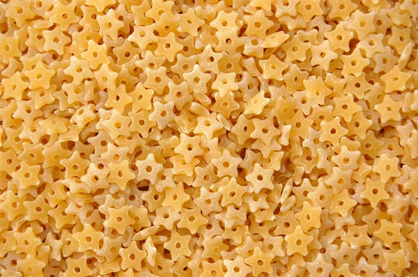 Stellette stars pasta background — Stock Photo, Image