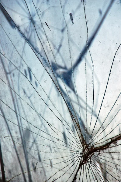 Glass fragments — Stock Photo, Image