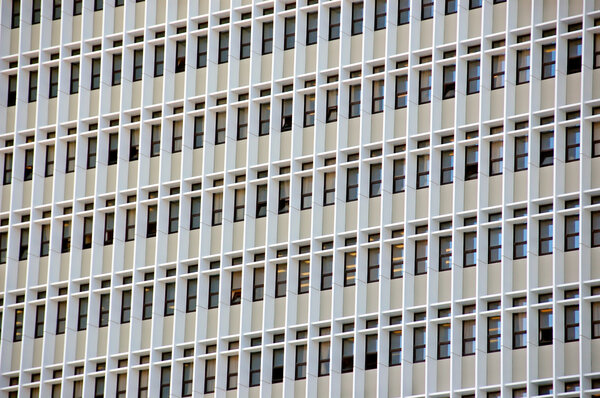 Modern high-rise urban building. Abstract architectural background.