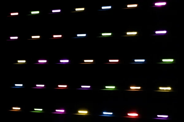 Padrão de luzes — Fotografia de Stock
