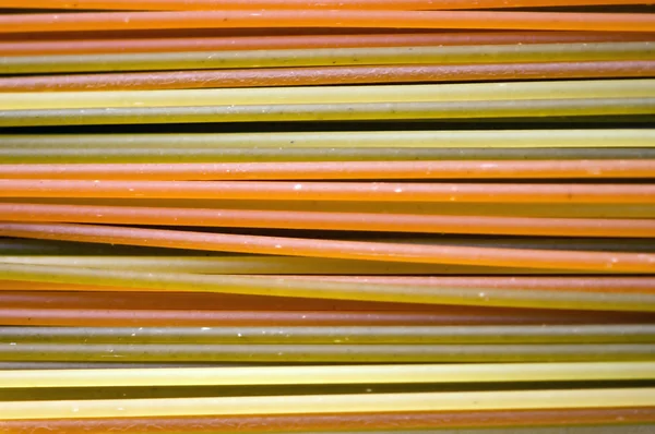 Spaghetti multicolori — Foto Stock