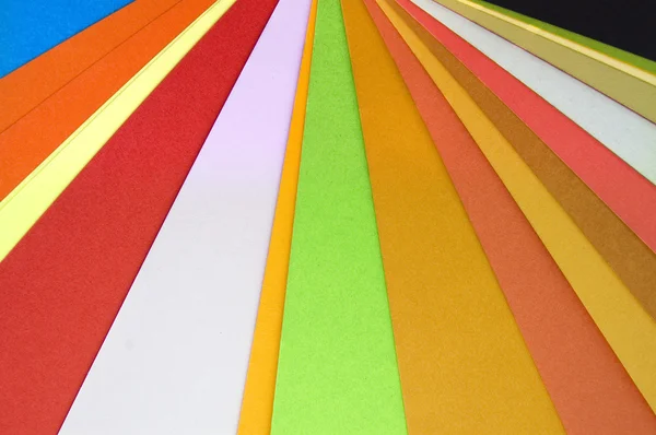 Barvy papíru — Stock fotografie