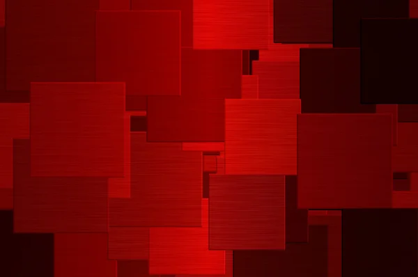 Červené čtverce — Stock fotografie