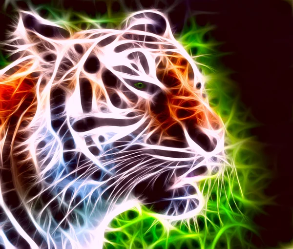 Charczący Tygrys — Zdjęcie stockowe