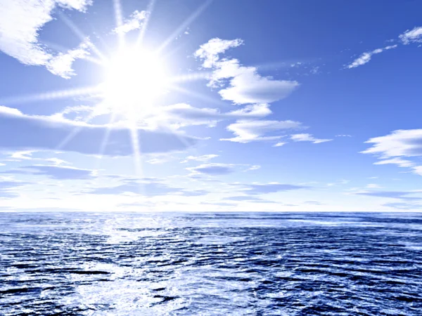 stock image Sunshine and global warming