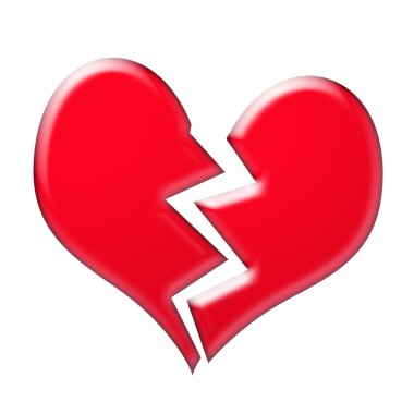 Broken hearted clipart