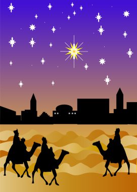 Wise men clipart