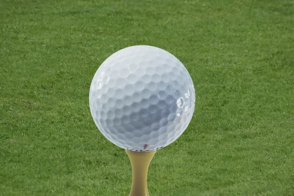 Uma bola de golfe — Fotografia de Stock