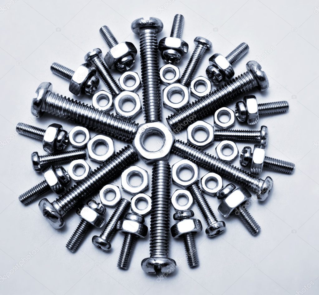 screws and bolts wallpaper