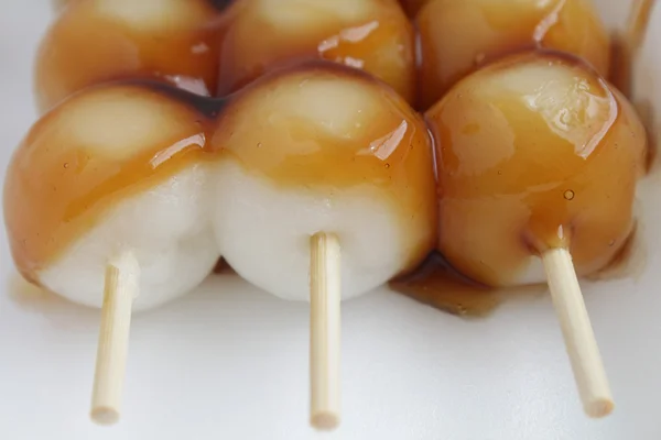 Dango, Japon hamur tatlısı Telifsiz Stok Fotoğraflar