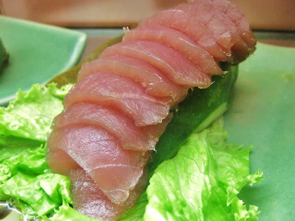 Rått kött för sushi — Stockfoto