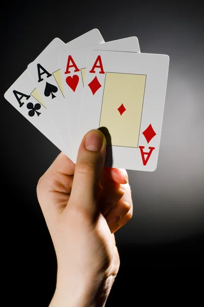 Παίζω-κάρτα — Φωτογραφία Αρχείου