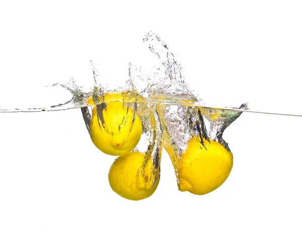 Three lemon — Stock Photo, Image