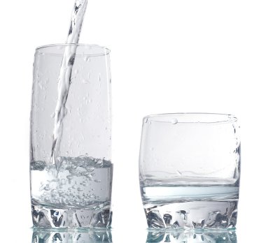 Two glass drink clipart