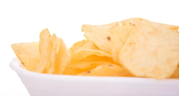 stock image Chips on a dish