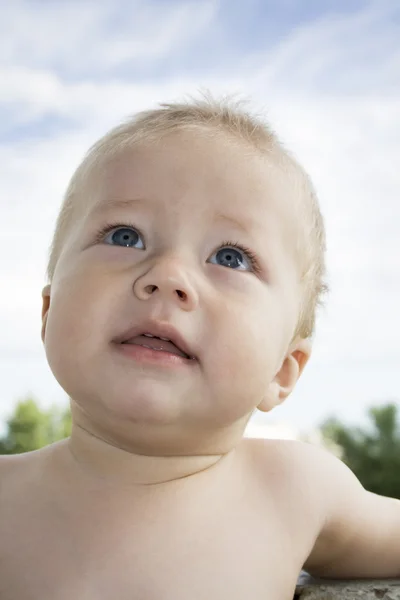 Happy baby-boy — Stock Photo, Image