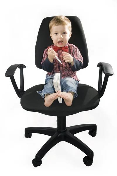 Baby-Boss — Stock Photo, Image