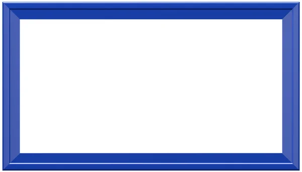 Empty dark blue frame — Stock Photo, Image