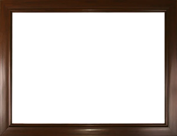 Empty brown frame — Stock Photo, Image