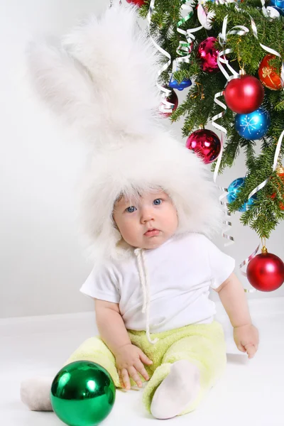 Bunny çocuk — Stok fotoğraf