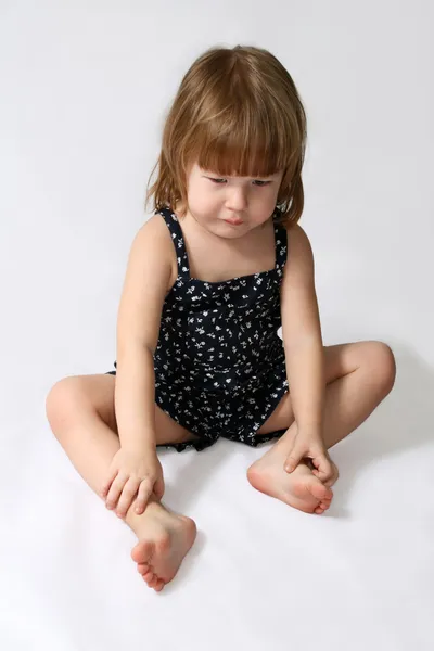 Smutné dítě — Stock fotografie