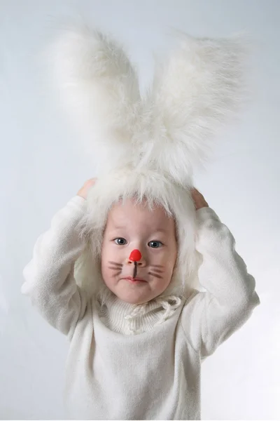 토끼 소년 — 스톡 사진