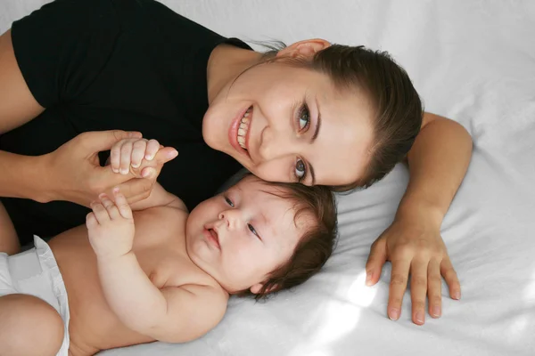 Maternidade feliz — Fotografia de Stock