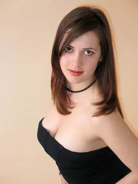 Portrét krásné sexy dívky — Stock fotografie