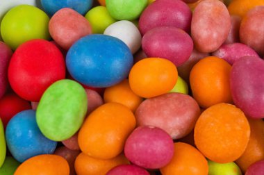 Multicolored candies clipart