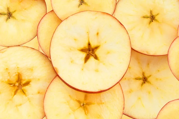 Fette di mela — Foto Stock